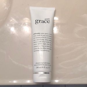 Philosophy Pure Grace shimmering body lotion.